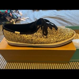 New in Box Kate Spade x Keds Glitter Shoes